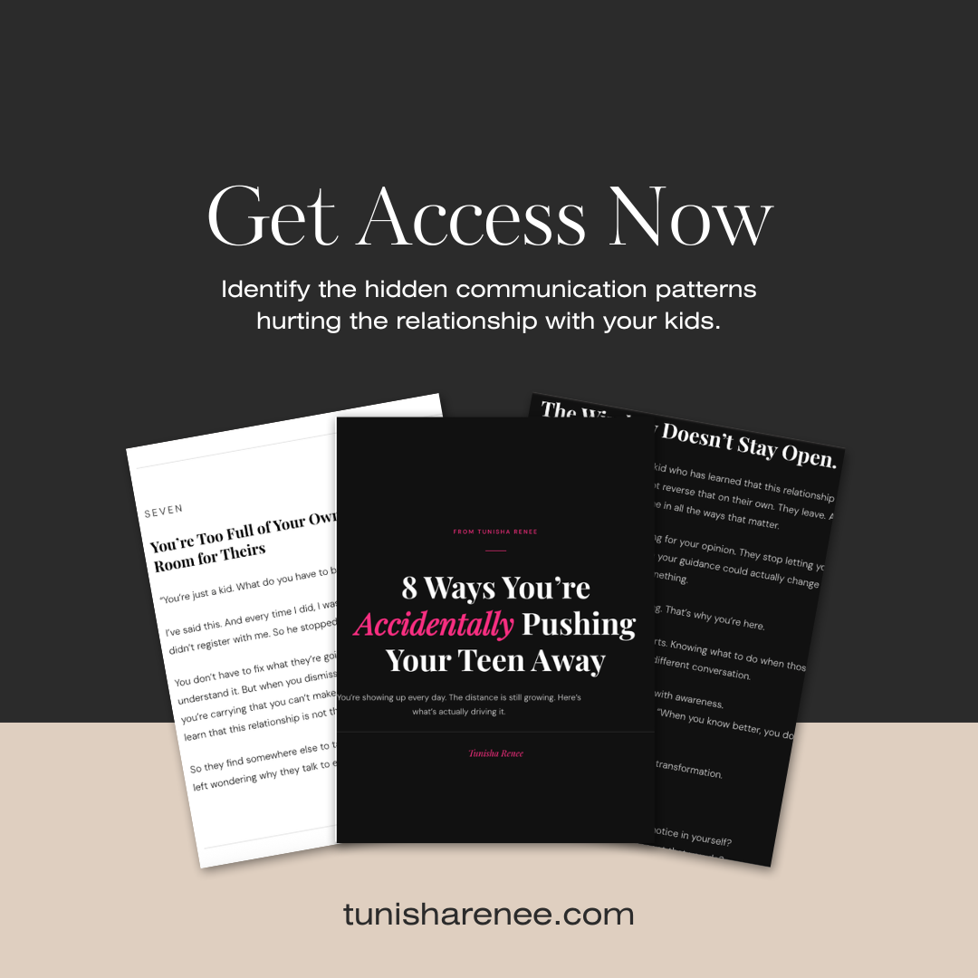 Screenshots from guide "8 Ways Your Accidentally Pushing Your Teen Away"